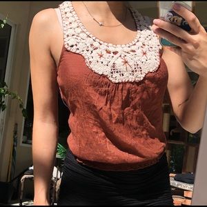 Like New Urban Outfitters Vintage Lace Shirt